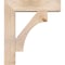 Ekena Millwork Westlake Block Smooth Bracket w/ Offset Brace, Douglas Fir, 7 1/2"W x 28"D x 32"H BKT0806X28X32WTL05SDF - alternate 3